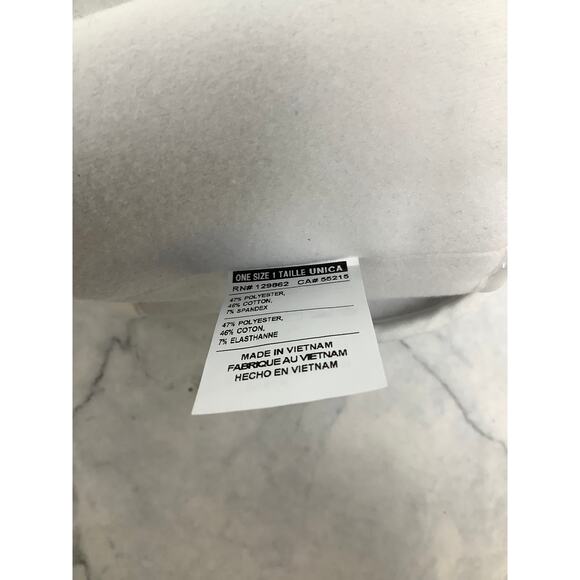 Nike Unisex White Fleece Headband Activewear Athletic Workout Performance L25-16 - Picture 9 of 9